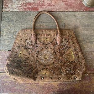 Gorgeous Brown Leather Tote Bag